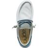 imageHey Dude Mens All Wally Styles  Mens Shoes  Mens Lace Up Loafers  Comfortable ampamp LightWeightFunk White Grey