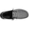 imageHey Dude Mens All Wally Styles  Mens Shoes  Mens Lace Up Loafers  Comfortable ampamp LightWeightGalaxy Grey