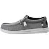 imageHey Dude Mens All Wally Styles  Mens Shoes  Mens Lace Up Loafers  Comfortable ampamp LightWeightGalaxy Grey