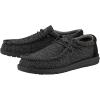 imageHey Dude Mens All Wally Styles  Mens Shoes  Mens Lace Up Loafers  Comfortable ampamp LightWeightMagnet Gray