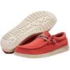 imageHey Dude Mens All Wally Styles  Mens Shoes  Mens Lace Up Loafers  Comfortable ampamp LightWeightRed