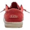 imageHey Dude Mens All Wally Styles  Mens Shoes  Mens Lace Up Loafers  Comfortable ampamp LightWeightRed