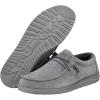 imageHey Dude Mens All Wally Styles  Mens Shoes  Mens Lace Up Loafers  Comfortable ampamp LightWeightSuede Ash