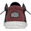 imageHey Dude Mens Wally Jersey  Mens Loafers  Mens Slip On Shoes  Comfortable ampamp LightWeightBlack