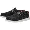 imageHey Dude Mens Wally Jersey  Mens Loafers  Mens Slip On Shoes  Comfortable ampamp LightWeightBlack