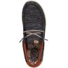 imageHey Dude Mens Wally Jersey  Mens Loafers  Mens Slip On Shoes  Comfortable ampamp LightWeightCharcoal