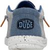 imageHey Dude Mens Wally Jersey  Mens Loafers  Mens Slip On Shoes  Comfortable ampamp LightWeightLight Grey