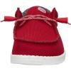 imageHey Dude Wally Sport Mesh  Shoes for Men  Textile Lining  Rounded Toe  Textile Outsole  Removable InsoleDark Red