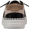 imageHey Dude Womens Wendy Rise Peacock  Womens Shoes  Womens Lace Up Loafers  Comfortable ampamp LightWeightBlack