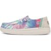 imageHey Dude Womens Wendy Rise Peacock  Womens Shoes  Womens Lace Up Loafers  Comfortable ampamp LightWeightCandy Tie Dye