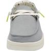 imageHey Dude Womens Wendy Rise Peacock  Womens Shoes  Womens Lace Up Loafers  Comfortable ampamp LightWeightChambray Abyss Blue