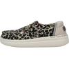 imageHey Dude Womens Wendy Rise Peacock  Womens Shoes  Womens Lace Up Loafers  Comfortable ampamp LightWeightLeopardBeige
