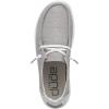imageHey Dude Womens Wendy Rise Peacock  Womens Shoes  Womens Lace Up Loafers  Comfortable ampamp LightWeightLunar Rock