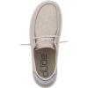 imageHey Dude Womens Wendy Rise Peacock  Womens Shoes  Womens Lace Up Loafers  Comfortable ampamp LightWeightRise Beige