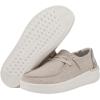imageHey Dude Womens Wendy Rise Peacock  Womens Shoes  Womens Lace Up Loafers  Comfortable ampamp LightWeightRise Beige