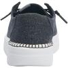 imageHey Dude Womens Wendy Rise Peacock  Womens Shoes  Womens Lace Up Loafers  Comfortable ampamp LightWeightRise Black