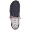 imageHey Dude Womens Wendy Rise Peacock  Womens Shoes  Womens Lace Up Loafers  Comfortable ampamp LightWeightRise Black Grey