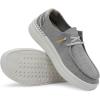 imageHey Dude Womens Wendy Rise Peacock  Womens Shoes  Womens Lace Up Loafers  Comfortable ampamp LightWeightRise Grey Lines