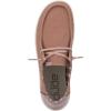 imageHey Dude Womens Wendy Rise Peacock  Womens Shoes  Womens Lace Up Loafers  Comfortable ampamp LightWeightRise Plaid Pink