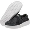 imageHey Dude Womens Wendy Rise Peacock  Womens Shoes  Womens Lace Up Loafers  Comfortable ampamp LightWeightRise Rivet Onxy