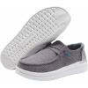 imageHey Dude Womens Wendy Rise Peacock  Womens Shoes  Womens Lace Up Loafers  Comfortable ampamp LightWeightRise Stone