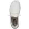 imageHey Dude Womens Wendy Rise Peacock  Womens Shoes  Womens Lace Up Loafers  Comfortable ampamp LightWeightSpark White 2