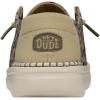 imageHey Dude Womens Wendy Rise Peacock  Womens Shoes  Womens Lace Up Loafers  Comfortable ampamp LightWeightTanBlack