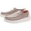 imageHey Dude Womens Wendy Rise Peacock  Womens Shoes  Womens Lace Up Loafers  Comfortable ampamp LightWeightWarm Tan