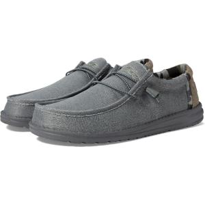 imageHey Dude Mens All Wally Styles  Mens Shoes  Mens Lace Up Loafers  Comfortable ampamp LightWeightBlue Camo