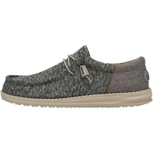 imageHey Dude Mens All Wally Styles  Mens Shoes  Mens Lace Up Loafers  Comfortable ampamp LightWeightBlue Shadow