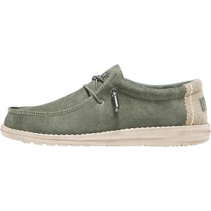 imageHey Dude Mens All Wally Styles  Mens Shoes  Mens Lace Up Loafers  Comfortable ampamp LightWeightSuede Musk
