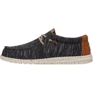imageHey Dude Mens Wally Jersey  Mens Loafers  Mens Slip On Shoes  Comfortable ampamp LightWeightCharcoal