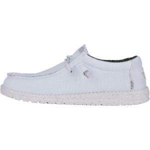 imageHey Dude Wally Sport Mesh  Shoes for Men  Textile Lining  Rounded Toe  Textile Outsole  Removable InsoleWhiteWhite