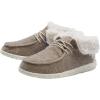 imageHey Dude Womens Britt  Womens Shoes  Womens Lace Up Boots  Comfortable ampamp LightWeightBrown beige and White