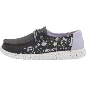 imageHey Dude Girls Wendy Youth ShoesDoodle Black