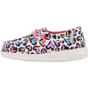 imageHey Dude Girls Wendy Youth ShoesWhite Leopard