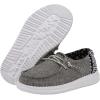 imageHey Dude Girls Wendy Youth Multiple Sizes ampamp Colors  Girls Shoes  Girls Lace Up Loafers  Lightweight ampamp ComfortableChambray Oxny