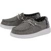 imageHey Dude Girls Wendy Youth Multiple Sizes ampamp Colors  Girls Shoes  Girls Lace Up Loafers  Lightweight ampamp ComfortableChambray Oxny