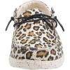 imageHey Dude Girls Wendy Youth Multiple Sizes ampamp Colors  Girls Shoes  Girls Lace Up Loafers  Lightweight ampamp ComfortableCheetah