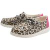 imageHey Dude Girls Wendy Youth Multiple Sizes ampamp Colors  Girls Shoes  Girls Lace Up Loafers  Lightweight ampamp ComfortableCheetah