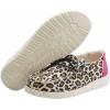 imageHey Dude Girls Wendy Youth Multiple Sizes ampamp Colors  Girls Shoes  Girls Lace Up Loafers  Lightweight ampamp ComfortableCheetah