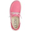 imageHey Dude Girls Wendy Youth Multiple Sizes ampamp Colors  Girls Shoes  Girls Lace Up Loafers  Lightweight ampamp ComfortableFunk Fuxia