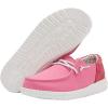 imageHey Dude Girls Wendy Youth Multiple Sizes ampamp Colors  Girls Shoes  Girls Lace Up Loafers  Lightweight ampamp ComfortableFunk Fuxia