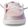 imageHey Dude Girls Wendy Youth Multiple Sizes ampamp Colors  Girls Shoes  Girls Lace Up Loafers  Lightweight ampamp ComfortableSilverMulti