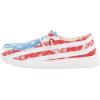 imageHey Dude Girls Wendy Youth Stretch Multi Colors  Girls Shoes  Girls Lace Up Loafers  Comfortable ampamp LightWeightStar Spangled