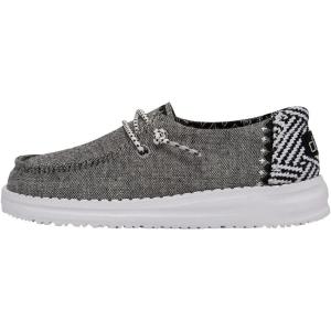imageHey Dude Girls Wendy Youth Multiple Sizes ampamp Colors  Girls Shoes  Girls Lace Up Loafers  Lightweight ampamp ComfortableChambray Oxny