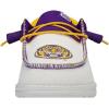imageHey Dude Mens Wally NCAA  Mens Shoes  Mens Slipon Loafers  Comfortable ampamp LightWeightLsu PurpleGold