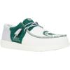 imageHey Dude Mens Wally NCAA  Mens Shoes  Mens Slipon Loafers  Comfortable ampamp LightWeightMichigan State GreenGrey