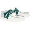imageHey Dude Mens Wally NCAA  Mens Shoes  Mens Slipon Loafers  Comfortable ampamp LightWeightMichigan State GreenGrey