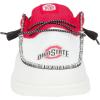 imageHey Dude Mens Wally NCAA  Mens Shoes  Mens Slipon Loafers  Comfortable ampamp LightWeightThe Ohio State RedBlack